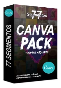 Pack de Artes Canva Para Redes Sociais Completo 77 Segmentos - Outros