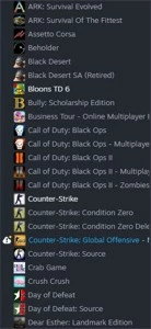 Steam Level 20, 63 Jogos, 10 anos de steam