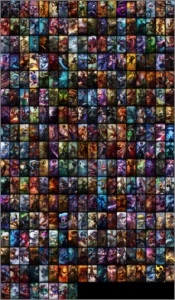 Vendo conta gold4 350skins,varias épicas e lendarias. - League of Legends LOL