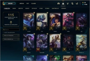 Conta Gold 3 - League of Legends LOL