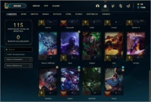 Conta Gold 3 - League of Legends LOL