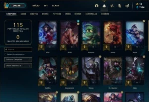 Conta Gold 3 - League of Legends LOL