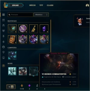 Conta Gold 3 - League of Legends LOL