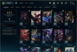 CONTA LOL-KAISA KDA EDIÇÃO PRESTÍGIO (MÍTICA) E RAMMUS REI - League of Legends