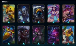 CONTA LOL-KAISA KDA EDIÇÃO PRESTÍGIO (MÍTICA) E RAMMUS REI - League of Legends
