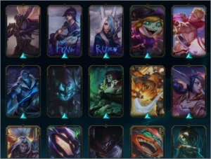 CONTA LOL-KAISA KDA EDIÇÃO PRESTÍGIO (MÍTICA) E RAMMUS REI - League of Legends