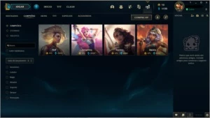 CONTA LOL-KAISA KDA EDIÇÃO PRESTÍGIO (MÍTICA) E RAMMUS REI - League of Legends