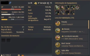 CONTA BDO 676 GS - Black Desert