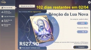 Childe C1 + Estrela Invernal, Shogun Raiden, 3 meses de benç - Genshin Impact