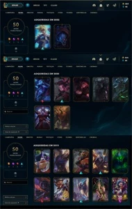 Conta LOL desde 2013 (9anos) 135champs+50Skins+(Aceita Ofe.) - League of Legends