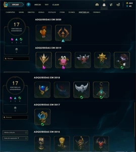 Conta LOL desde 2013 (9anos) 135champs+50Skins+(Aceita Ofe.) - League of Legends