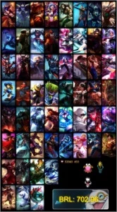 Conta League of Legends - Muitas Skins e Champs / Riot Ward! LOL