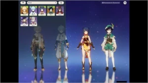conta com personagem venti 5 estrelas - Genshin Impact