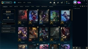 CONTA NV 82 GOLD 3 - League of Legends LOL