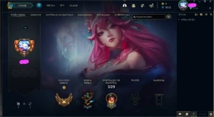 CONTA NV 82 GOLD 3 - League of Legends LOL