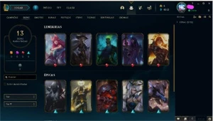 CONTA NV 82 GOLD 3 - League of Legends LOL