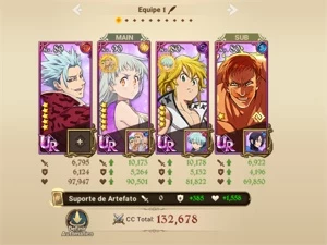 CONTA SEVEN DEADLY SINS: GRAND CROSS 7DS GLOBAL - Outros