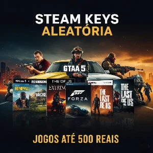 Steam Keys! As Melhores Do Mercado! Jogos De Ate 300R$!