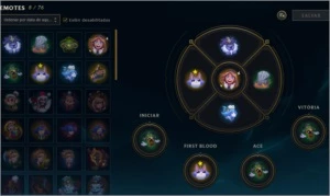 Conta league of legends GOLD 4 33 skins LOL