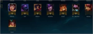 Conta league of legends GOLD 4 33 skins LOL