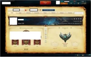 Conta league of legends relíquia! LOL