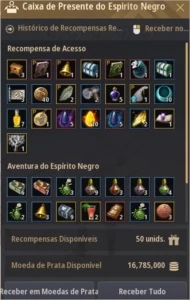Conta BDO Valk Succ 5 PENs + T8 Corcel 14FS + barraca - Black Desert