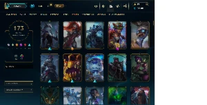 Conta League Of Legends, Ouro, Lvl 467 Com Várias Skins LOL