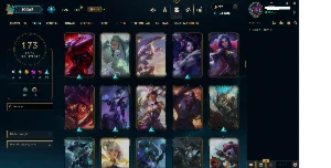 Conta League Of Legends, Ouro, Lvl 467 Com Várias Skins LOL