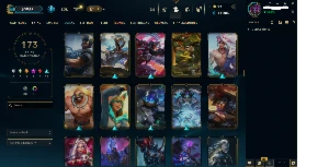 Conta League Of Legends, Ouro, Lvl 467 Com Várias Skins LOL
