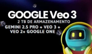 VEO3 + Gemini PRO 2.5 (Entrega Rápida)