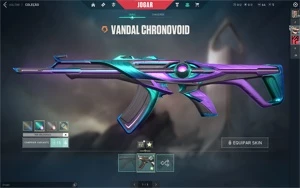 CONTA COM LAQUE, VANDAL CHRONOVOID E OPERATOR ION - Valorant