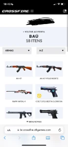 Conta Crossfire/ Colt Vip da Roleta X ( Full Acesso)