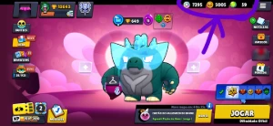 Conta Brawl Stars Com(Gemas, Kenji Fantasma E Muita Skin Rar