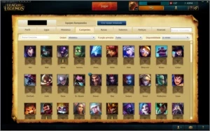 Conta League, 88champs, 10skins, 5pg runas - League of Legends LOL