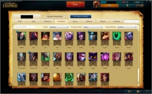 Conta League, 88champs, 10skins, 5pg runas - League of Legends LOL
