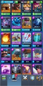 Clash Royale Conta Lvl 8