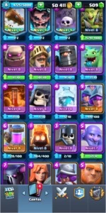 Clash Royale Conta Lvl 8