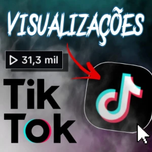 Visualizações Tik Tok
