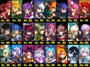 Conta Grand Chase - Todos Herois Lvl 90 - Vp Da Conta Intact