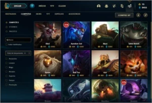 Conta ouro 4 com 150 champs e 124 skins + 1 Prestigio - League of Legends LOL