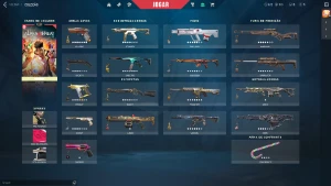 Conta Valorant Gasto Mais de 2k com Várias Skins e Facas