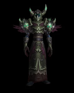 Set transmog wow - armadura de tecido para Warlock- set N4 - Blizzard