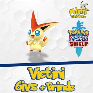 Victini 6IVs Evento + Brinde - Pokémon Sword e Shield
