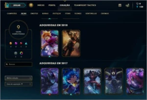 CONTA LEAGUE OF LEGENDS LOL