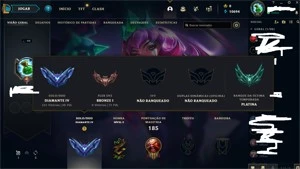 conta de lol diamante 4 p vender - League of Legends