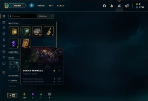 Continha Bronze com Pulsifire Ez - League of Legends LOL