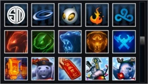 Conta de LoL com mais de 100 skins - League of Legends