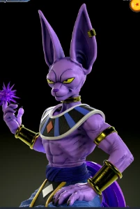 Beerus God of Destruccion Dragon Ball 3D STL - Outros