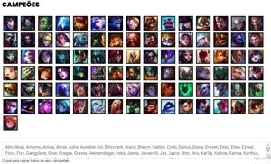Conta unranked (EX DIAMANTE) com 91 Champs e 94 Skins - League of Legends LOL