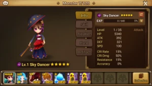 Contas Iniciantes com L&D Sky Dancer Dark - Summoners War